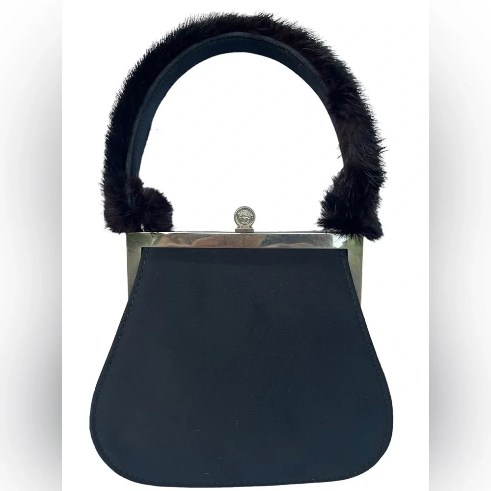 Mink Versace Evening Bag